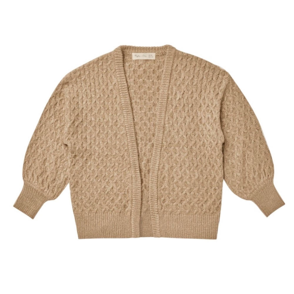 Cozy RYLEE & CRU Tan Knit Sweater - Picture 1 of 3